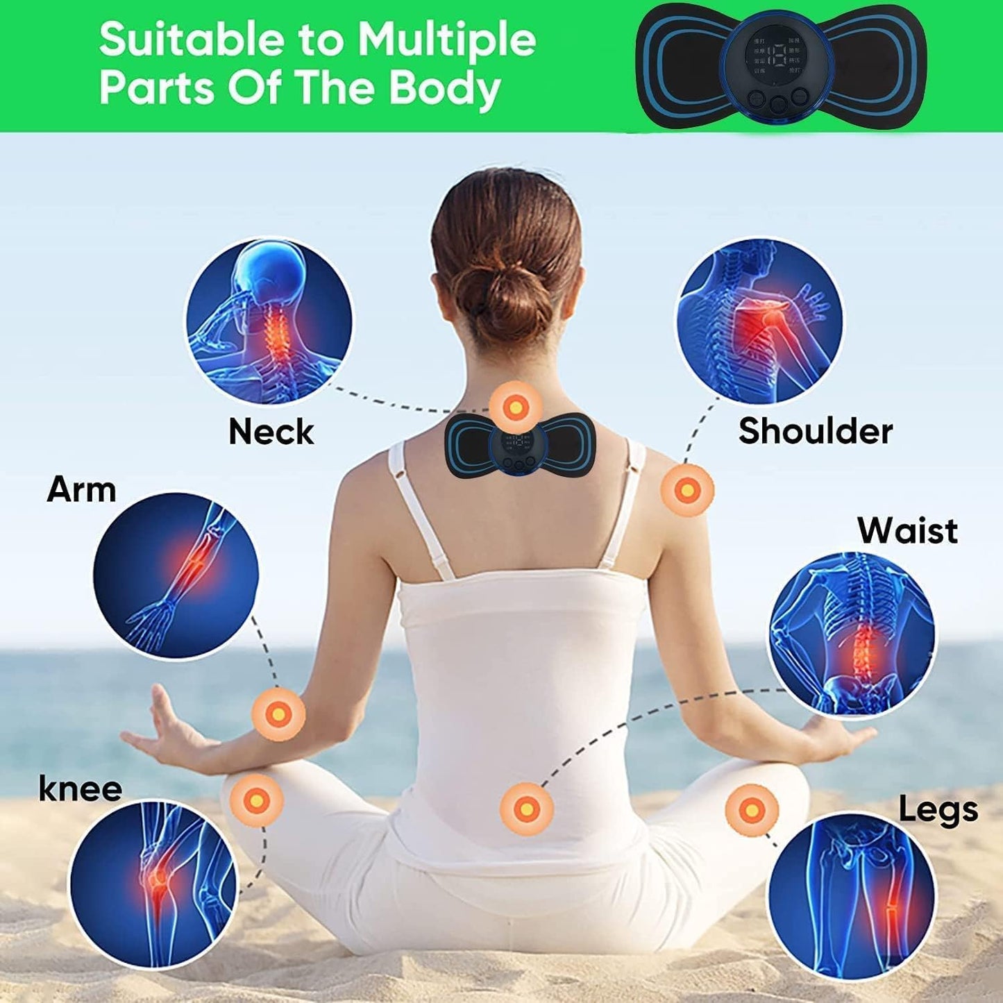 8 Modes Mini Massager